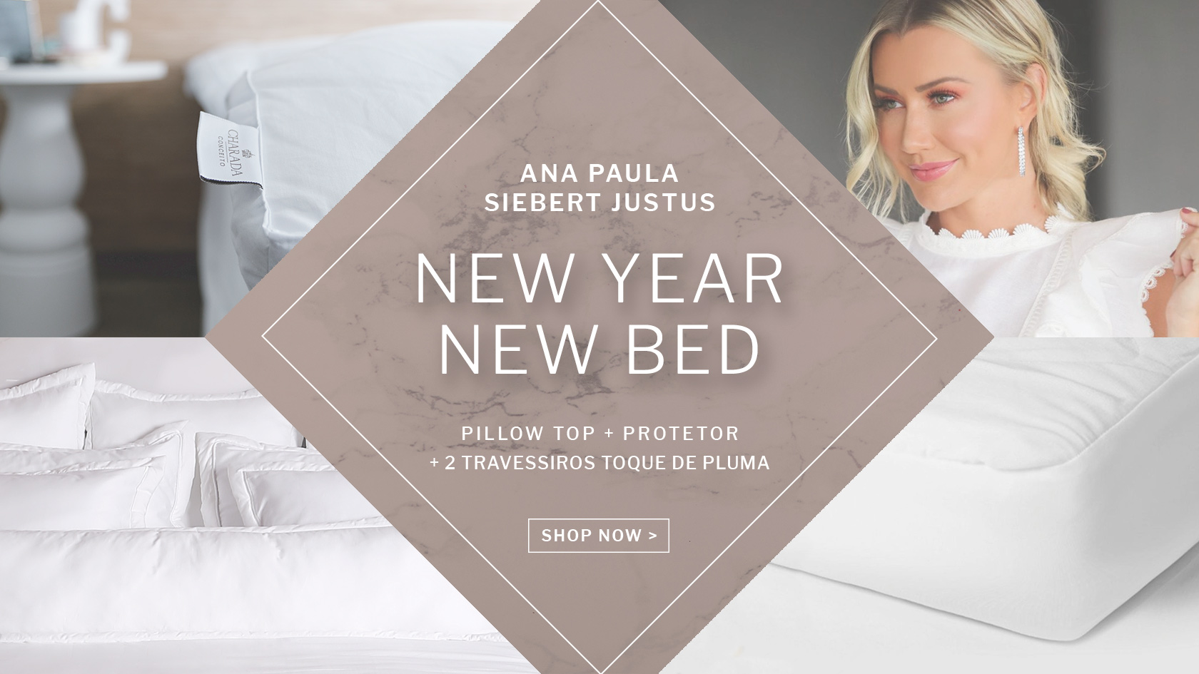 Banner New Year New Bed